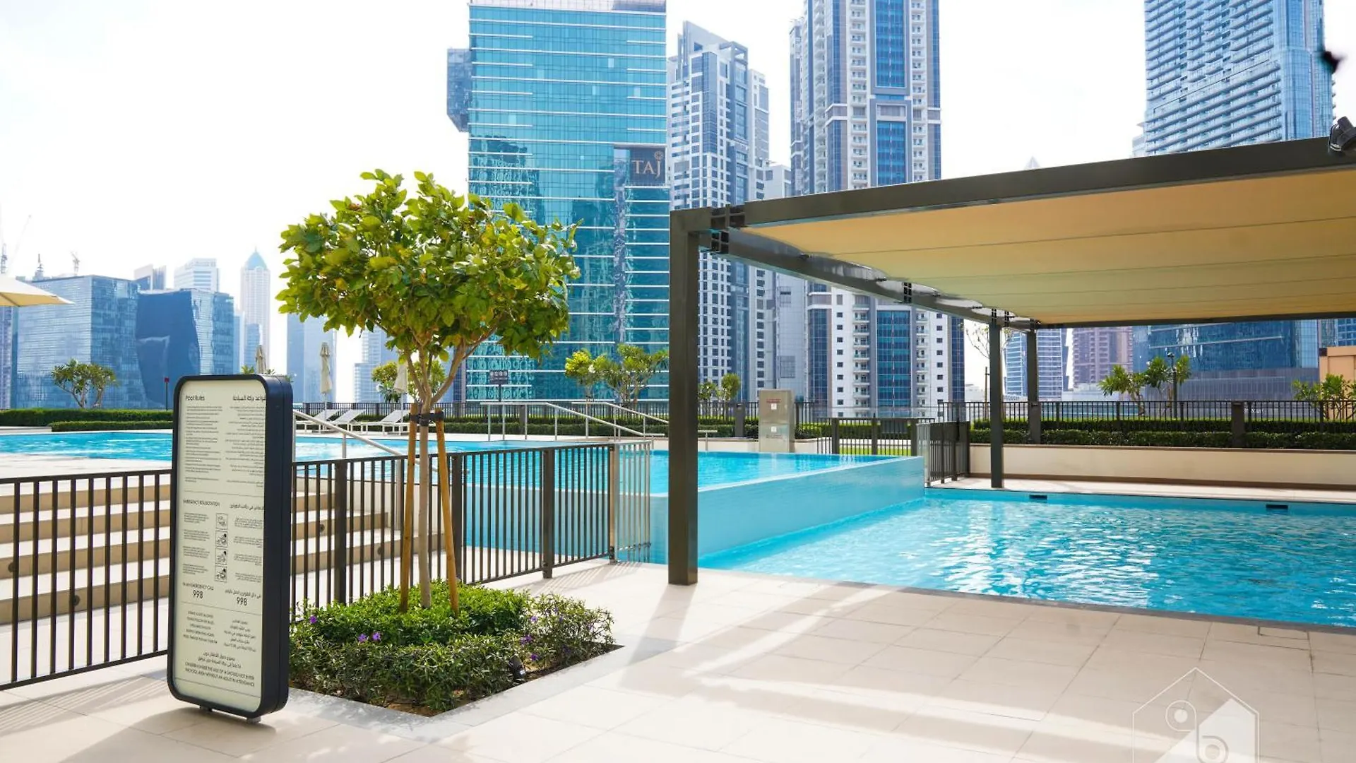 Stunning Burj Crown 2Bedroom With Balcony & View Dubai 0*,